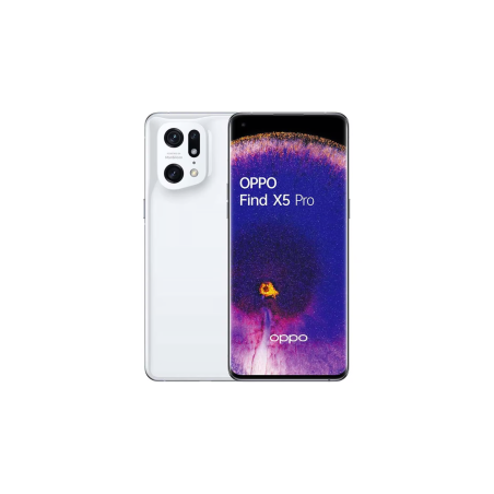 Oppo Find X5 Pro 5G 256 Go Blanc - Grade AB — Reconditionné Garanti 12 mois · Smarty Paris